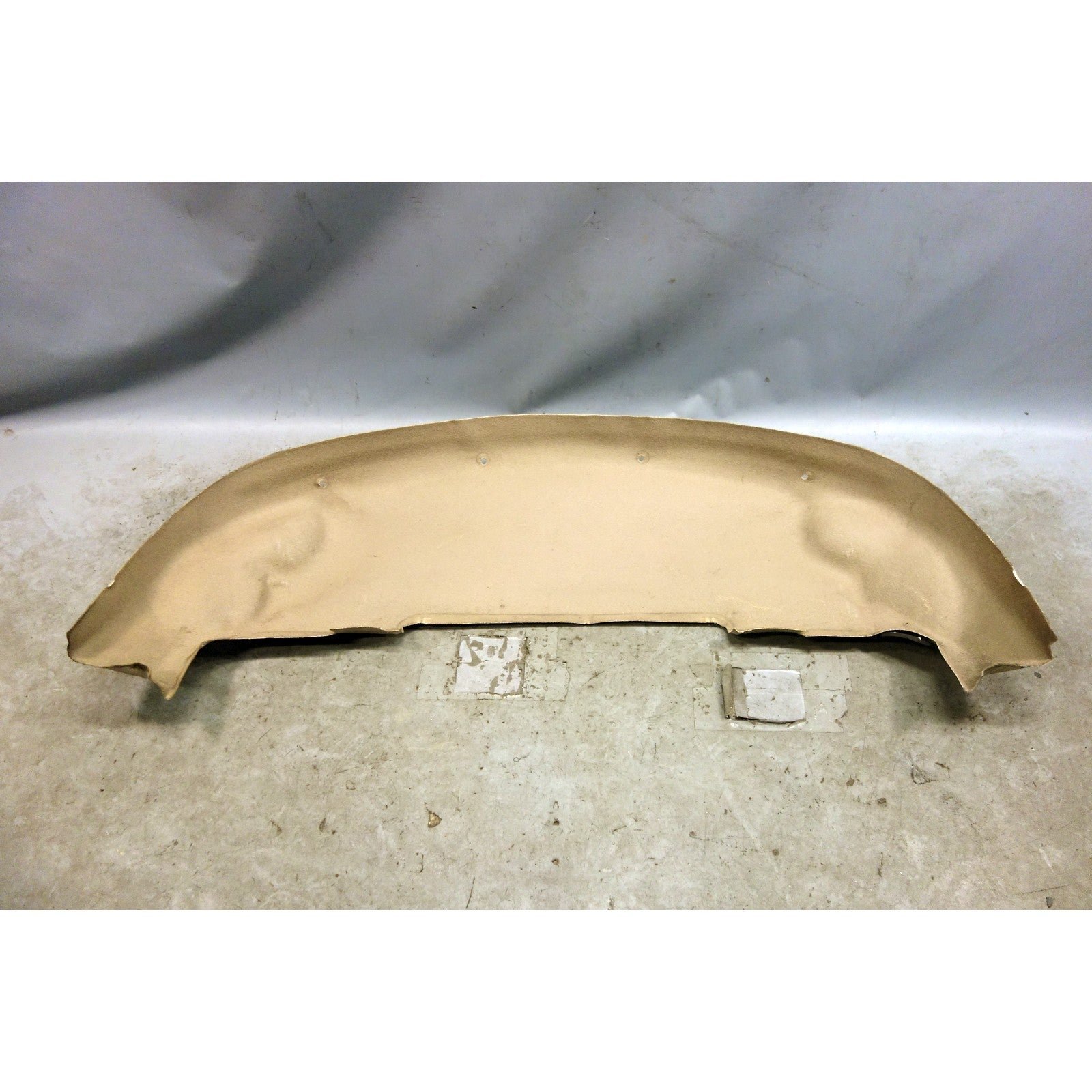 57_ec9059fe-3bce-4201-ae1a-3593b865c67b.jpg 1996-2002 BMW Z3 Roadster Carpet Panel for Convertible Top Compartment Beige OEM - Image 1