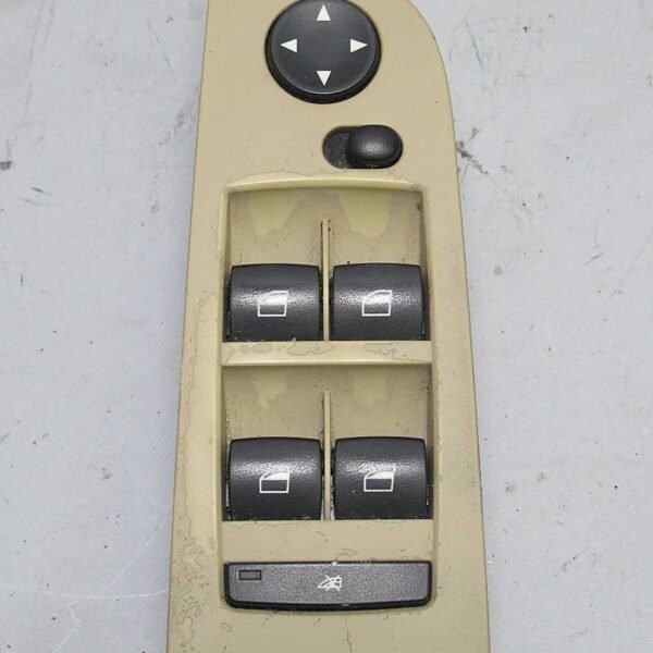 BMW E90 E91 3-Series 4door Left Front Master Window Switch Beige 2006-2013