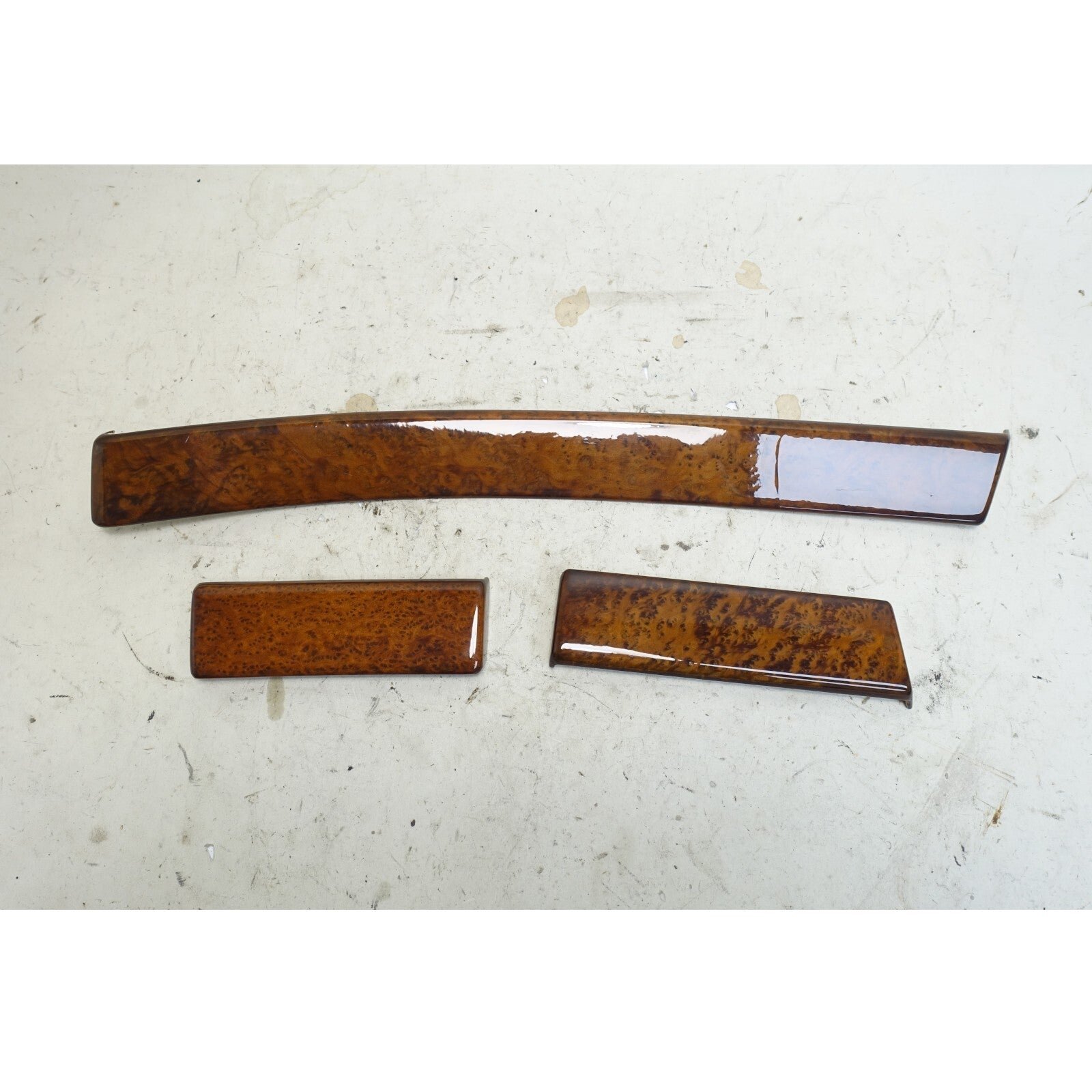 57_ee316243-cf9f-4b66-8022-03d43fbd15a1.jpg 1997-2003 BMW E39 5-Series Partial Dash Wood Trim Set Vavona High-Gloss OE - Image 1