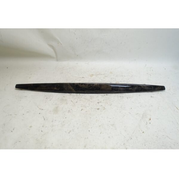 2008-2013 BMW E82 1-Series E88 Front Dashboard Wood Trim Strip Grey Poplar OEM