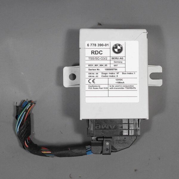 BMW E85 E86 Z4 Tire Pressure Monitoring System TPMS RDC Module 2006-2008 USED OE