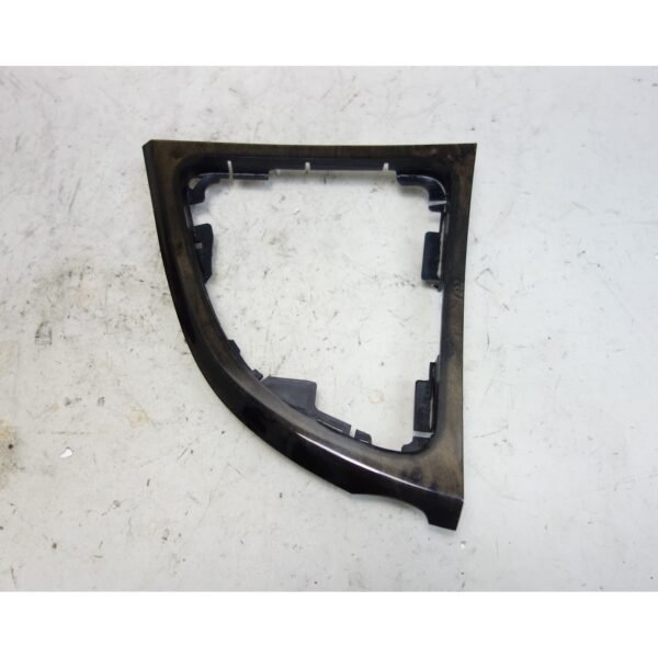 08-13 BMW E82 E88 1-Series Factory Center Console Shifter Wood Trim Grey Poplar