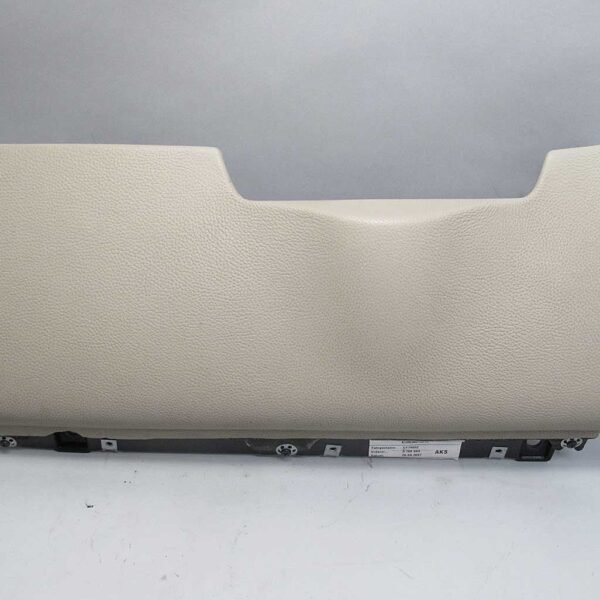 BMW E63 E64 M6 Front Lower Leather Dash Drivers Knee Bolster w Airbag Bronze OEM
