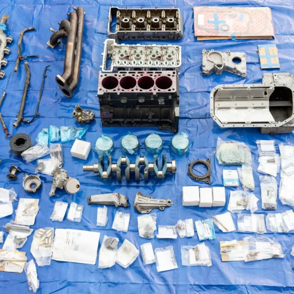 BMW E30 M3 S14B25 2.5L Engine Block & Parts Collection