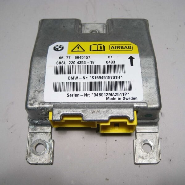 BMW E85 E64 Convertible Left B-Pillar SRS Sensor Module OEM