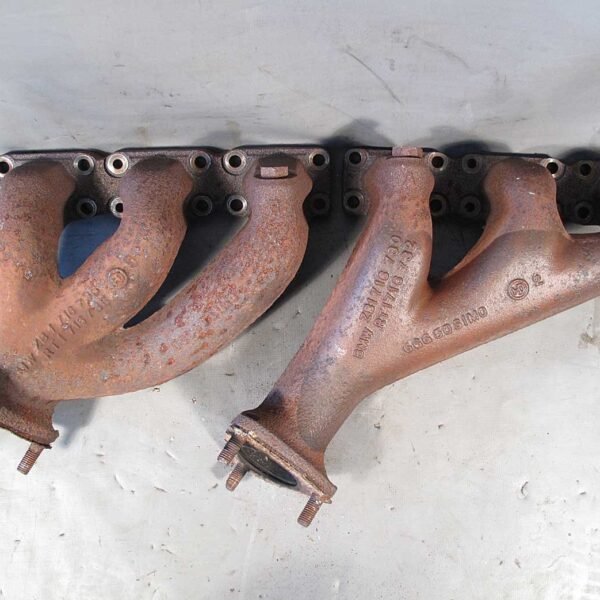 BMW E34 525i M50 6-Cylinder Factory Exhaust Manifold Pair 1991-1995 USED OEM