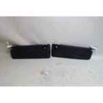 BMW F30 3-Series F32 4-Series Front Sun Visor Pair Black Vinyl OEM 2012-2020