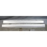 99-05 BMW E46 3-Series 4dr Outside Side Skirt Rocker Panels Titan Silver OEM