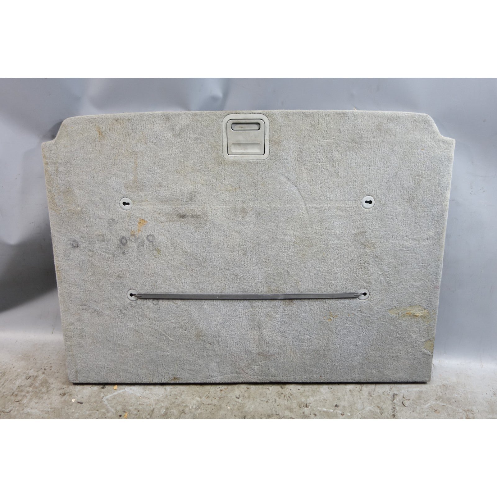 inv_055814.jpg BMW E39 Touring Trunk Carpet Floor Trim Rear Panel Grey Wagon 1999-2003 OEM - Image 1