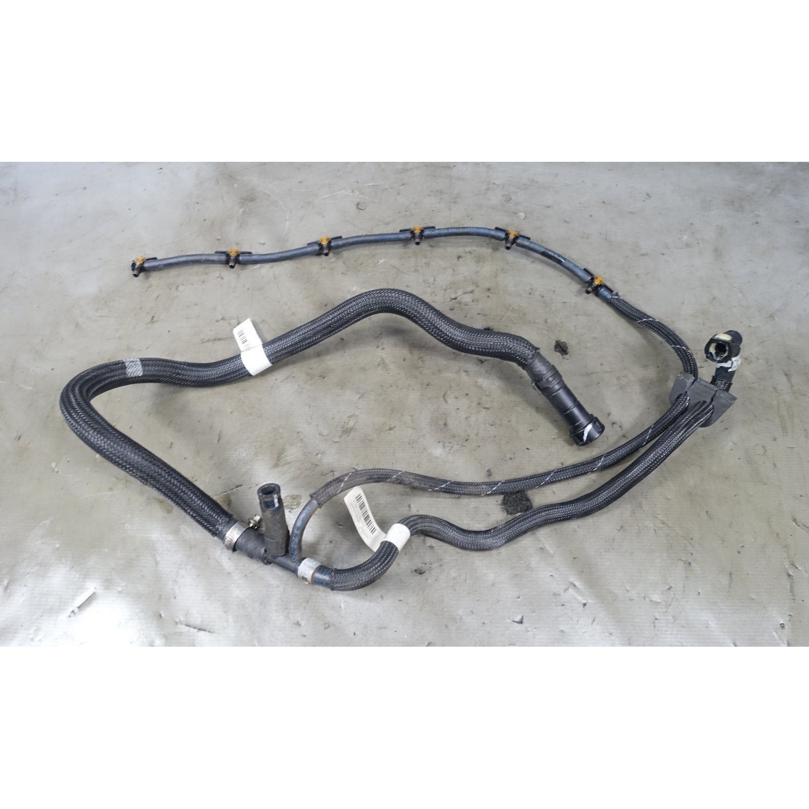 inv_055901.jpg 14-18 BMW N57 Diesel Fuel Return Line Set F10 535d F15 X5 35d OEM 13537823400 - Image 1