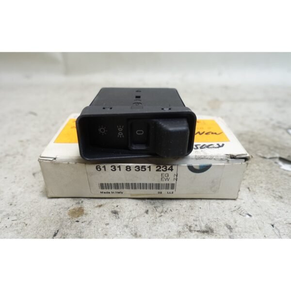 1989-1997 BMW E34 E31 Headlight Switch OEM *New Old Stock*
