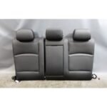 BMW F10 Rear Seat Backrest Black Leather Exclusive Seam Heat OEM 11-16 5-Series