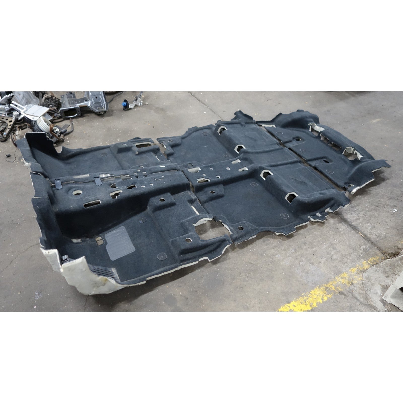 inv_056347.jpg 2019-2025 BMW G07 X7 Carpet Interior Floor Covering Set for 6-Seater Black OEM - Image 1