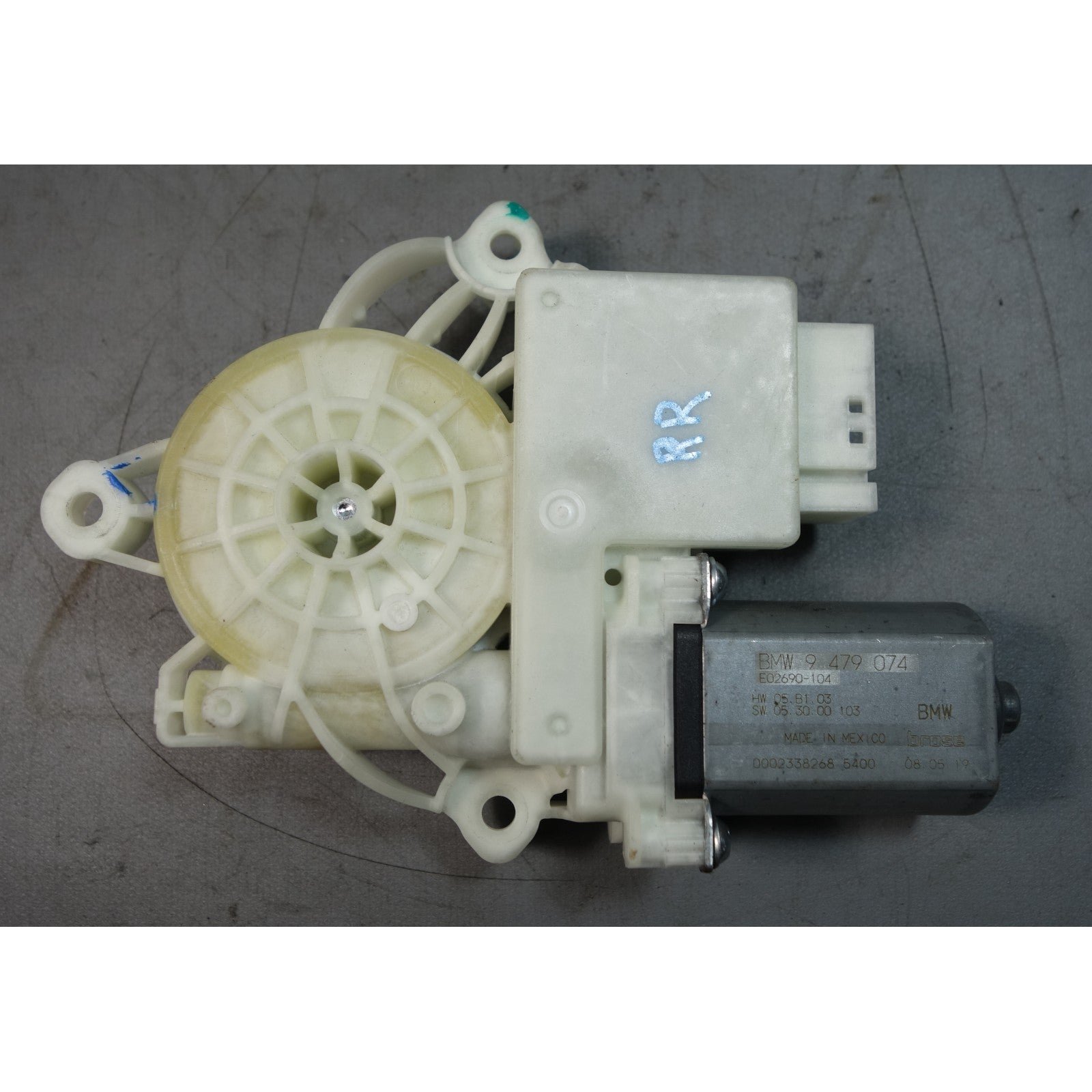 inv_056403.jpg BMW X5 X6 X7 Right Rear Window Motor Regulator Drive Unit OEM 2019-2023 G05 G07 - Image 1