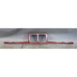 89-93 BMW E34 6-Cylinder Front Nose Panel w Kidney Grilles Calypso Red OEM