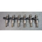 2010-2016 Porsche 970 Panamera Fuel Injector Set of 6 Base 4 S 4S GTS OEM Blue