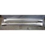 2010-2013 Porsche Panamera 970 Side Skirt Rocker Panel Pair Platinum Silver OEM
