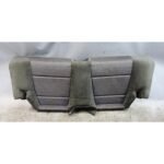 00-06 BMW E46 Convertible Rear Seat Bottom Bench Black Laser Cloth Alcantara OEM