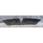 BMW E46 Convertible Rear Side Trim Panel Insert Pair Laser Cloth OEM 2000-2006