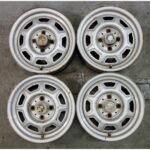1974-1976 BMW E10 114 13" Vintage Steel Rim / Wheel Set of 4 OEM