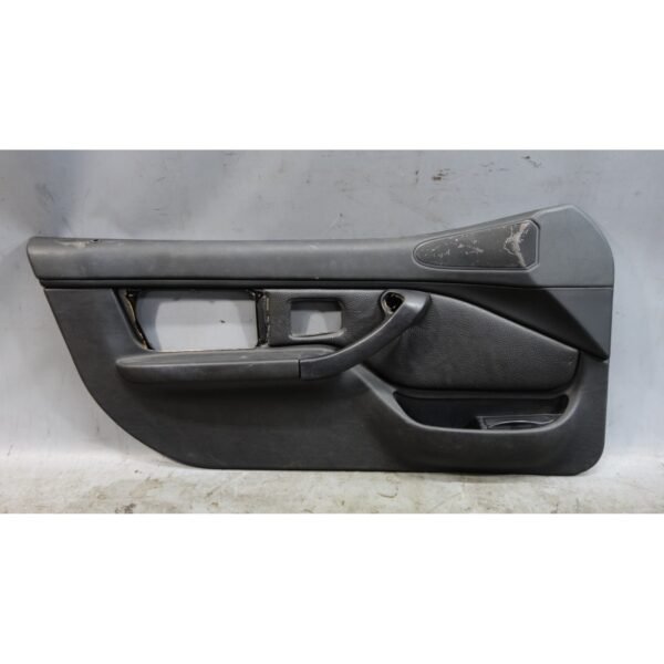 Damaged 96-02 BMW Z3 Roadster Left Interior Door Panel Pair Black Leather OEM
