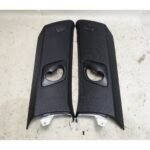 BMW F15 X5 F85 Interior C-Pillar Covers Pair Anthracite Black OEM 2014-2018