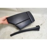BMW E60 E61 LCI Front Center Console Armrest Black Dakota Leather OEM 2008-2010