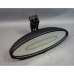 01-08 BMW E46 M3 Z4 M Coupe Oval Rearview Mirror Dimming OEM 9142225 *Damaged*