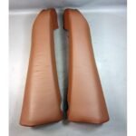 BMW F15 X5 Rear Seat Side Bolster Cushion Pair Terra Brown Leather LCB8 14-18