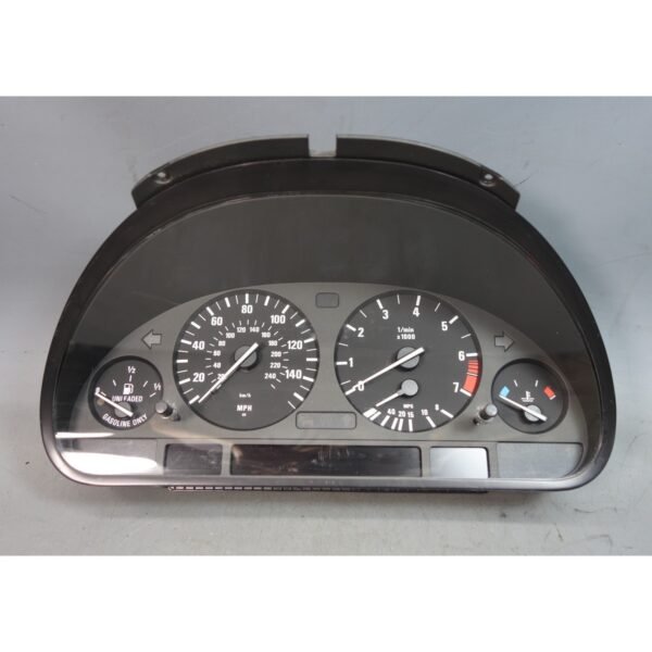 01-03 BMW E39 525i 530i High OBC Instrument Cluster Gauge Speedo OEM *FOR PARTS*